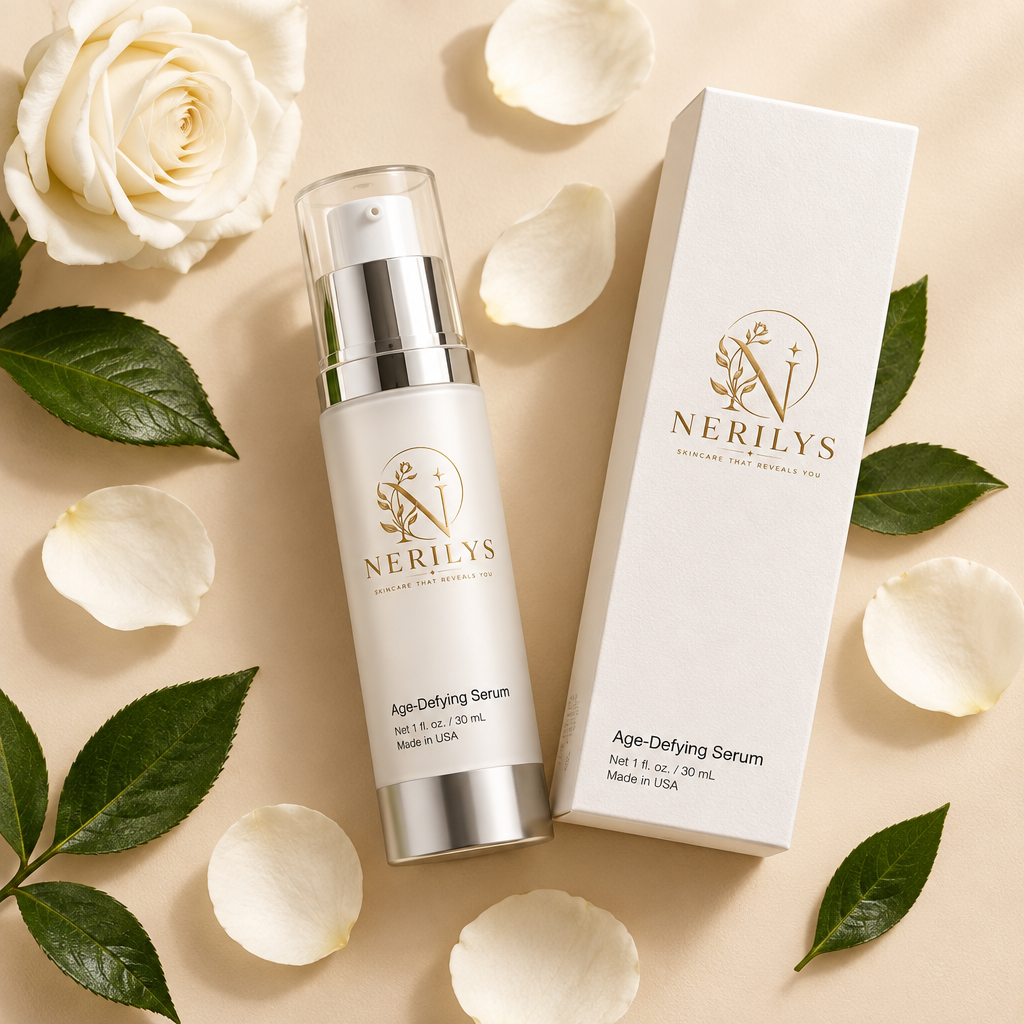 Age-Defying Serum Flat Lay