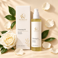Cleansing Oil Flat Lay