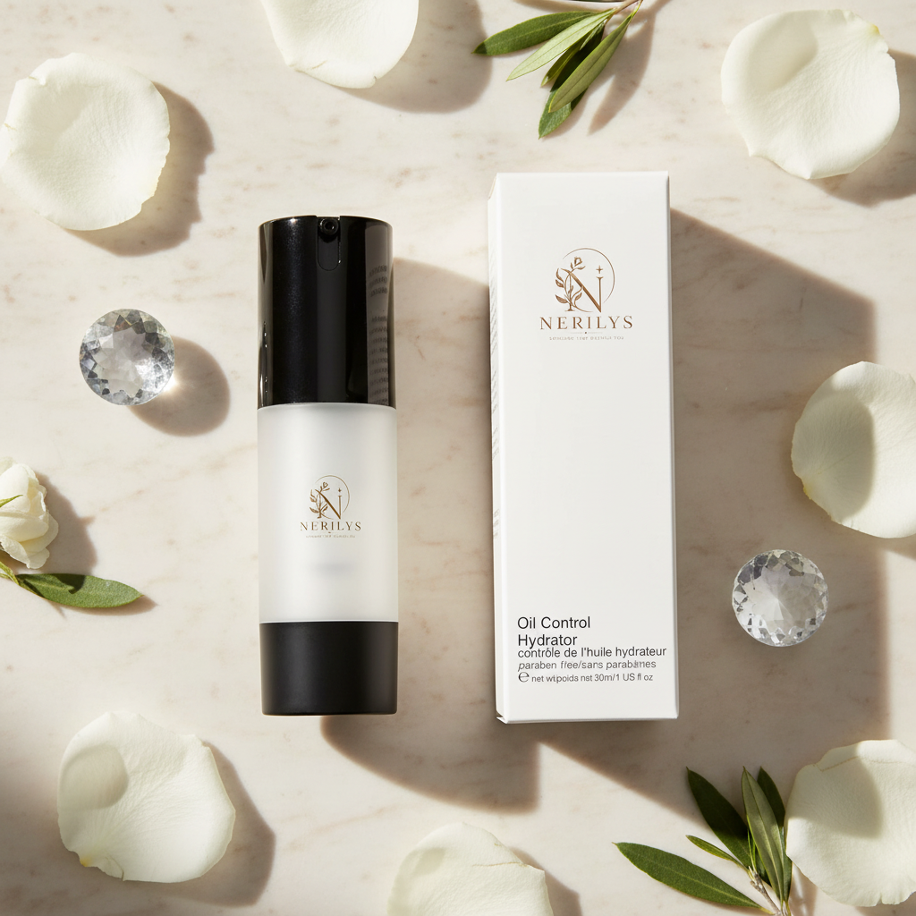 Oil Control Hydrator flat lay